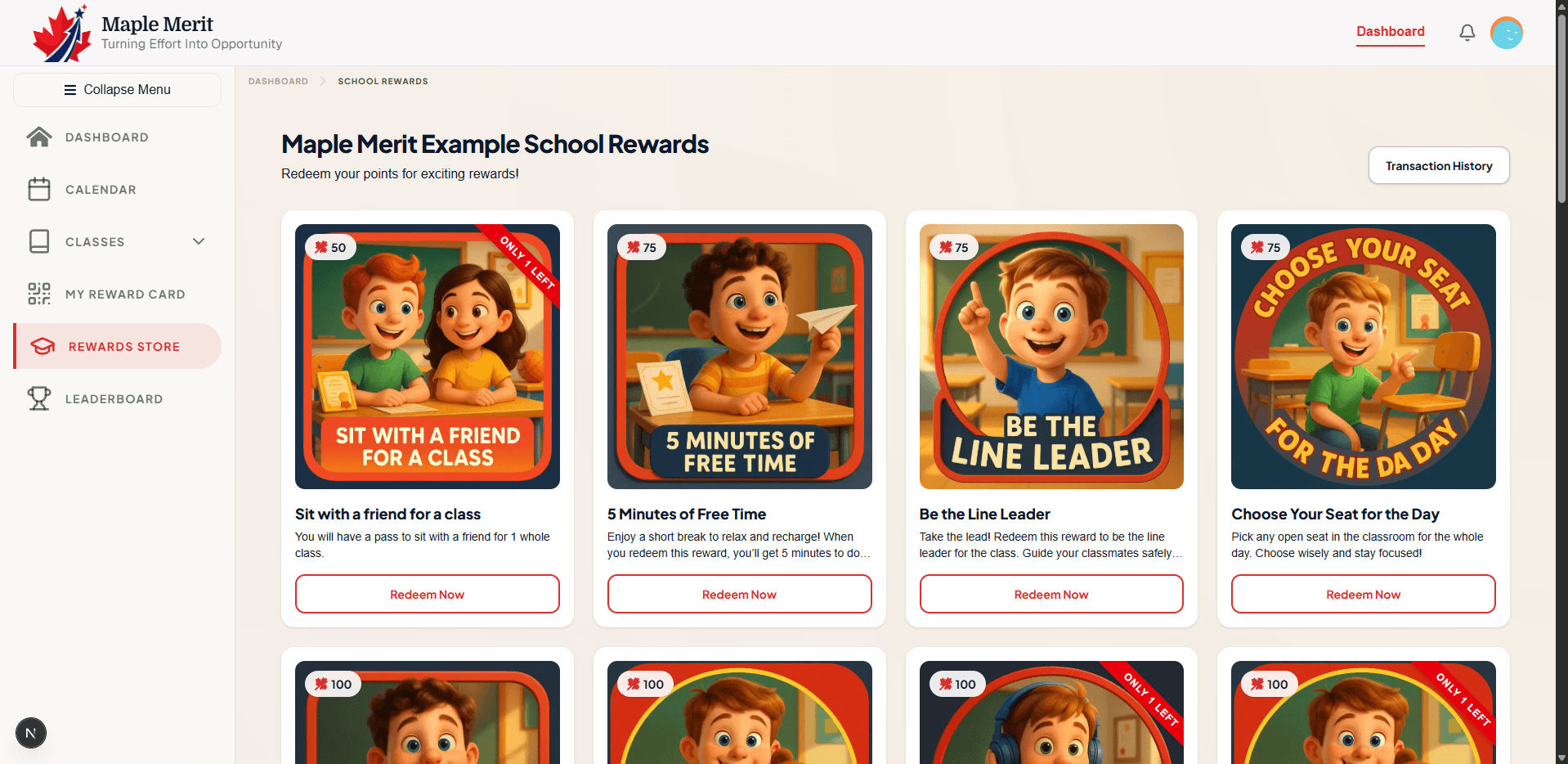 Teacher Dashboard